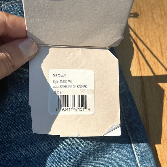 Nwt MOTHER Tomcat Jeans - Picture 11 of 13